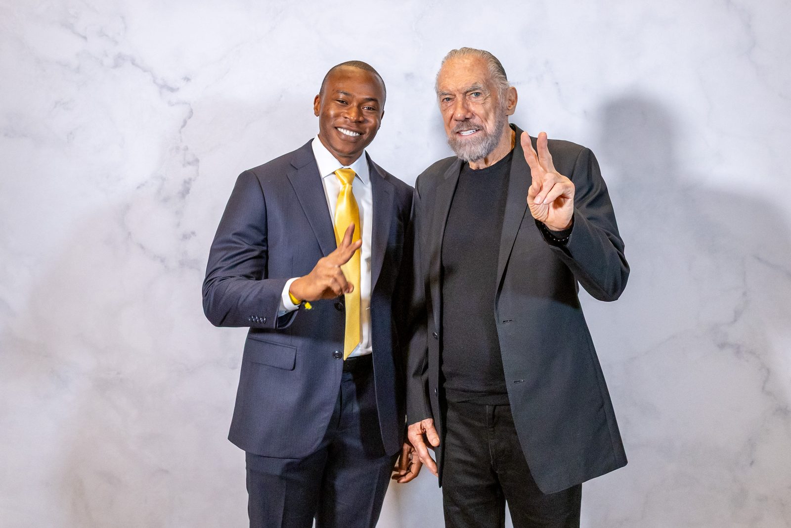 John Paul DeJoria with Aniemi Umana