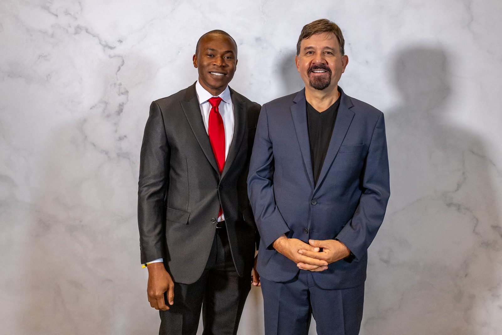 Joseph Michelli with Aniemi Umana