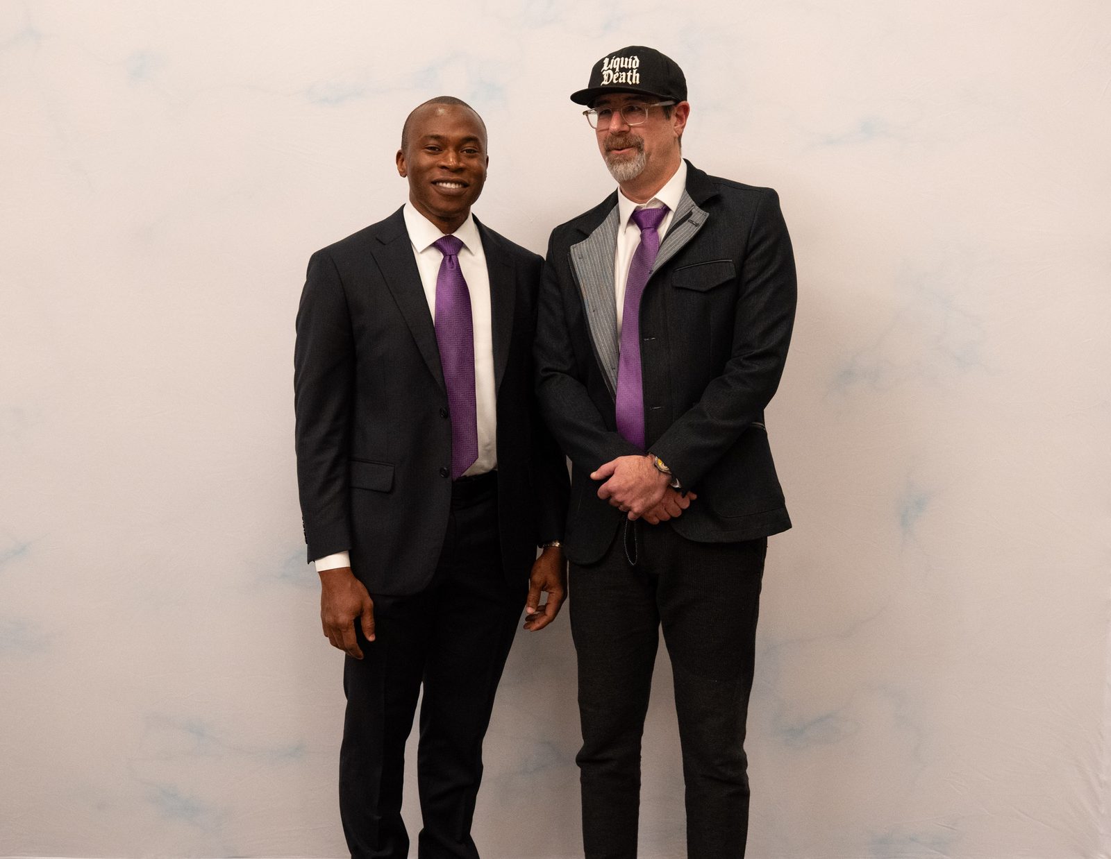Michael Lazerow with Aniemi Umana